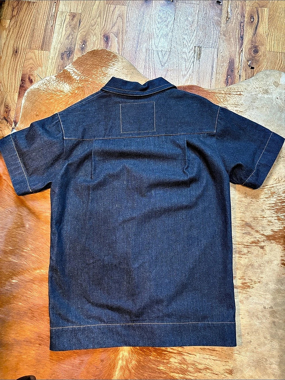 Marc Jacobs Denim Half-Zip mini dress - Picture 2 of 4